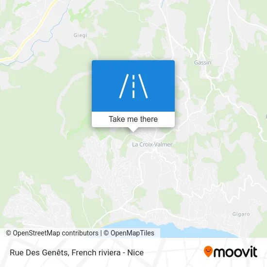 Rue Des Genêts map