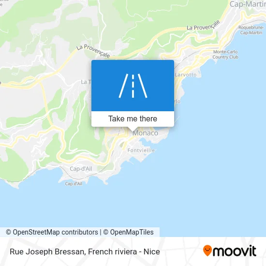 Rue Joseph Bressan map