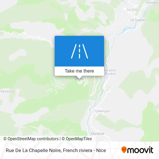 Rue De La Chapelle Noire map