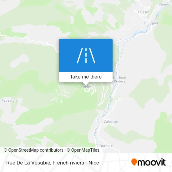 Rue De La Vésubie map