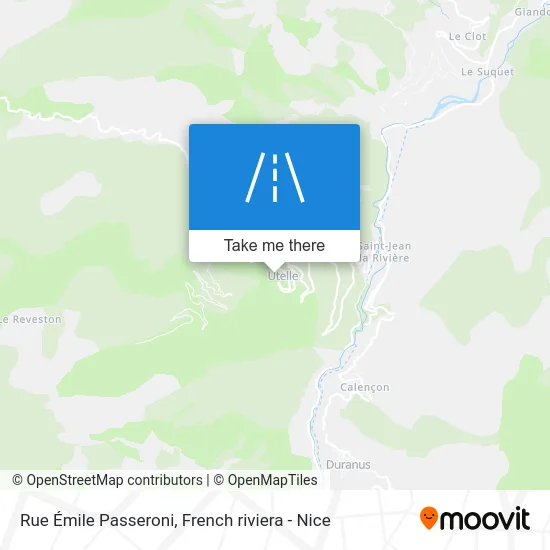 Rue Émile Passeroni map