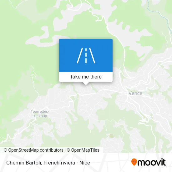 Chemin Bartoli map