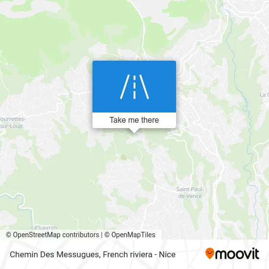 Chemin Des Messugues map