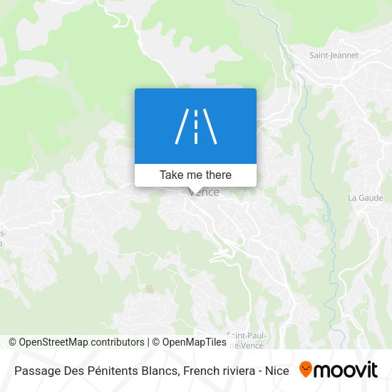 Passage Des Pénitents Blancs map