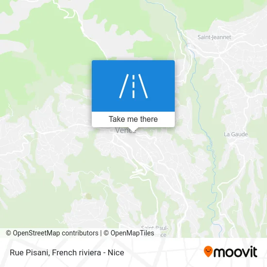 Rue Pisani map