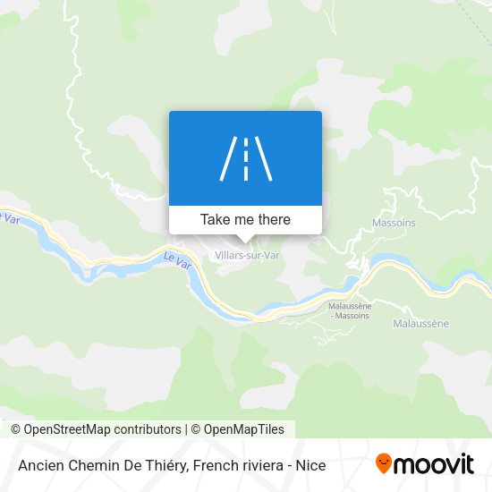 Ancien Chemin De Thiéry map