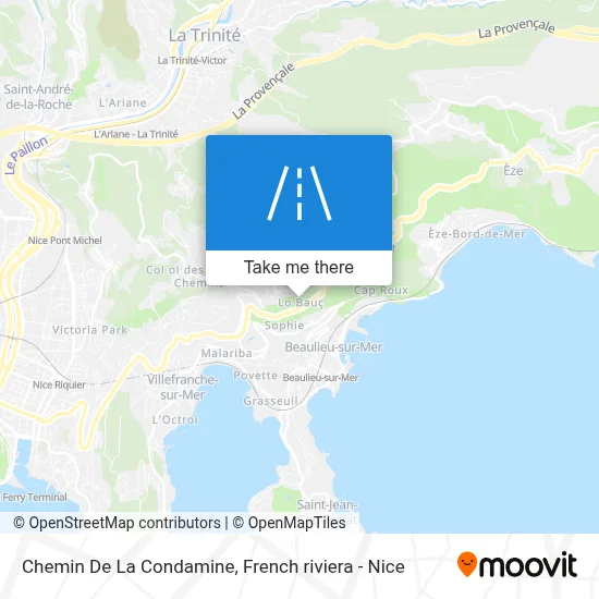 Chemin De La Condamine map