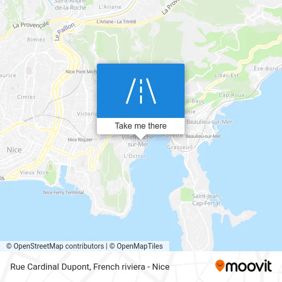 Rue Cardinal Dupont map