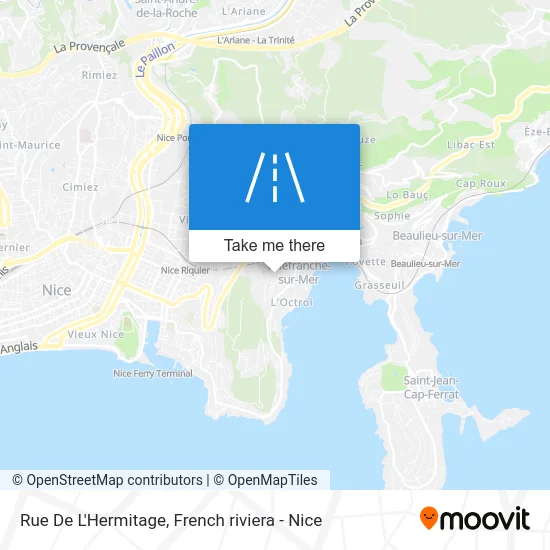 Rue De L'Hermitage map