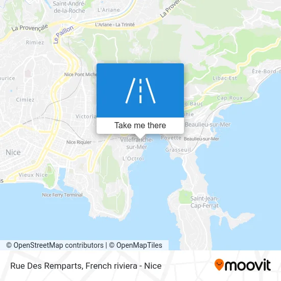 Rue Des Remparts map