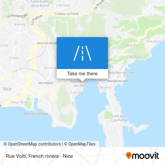 Rue Volti map