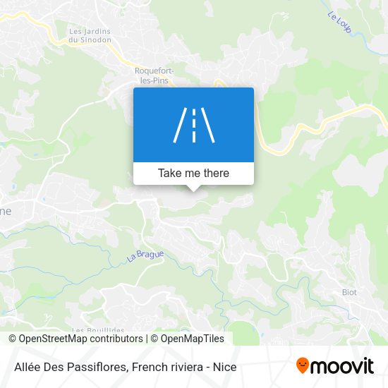 Allée Des Passiflores map