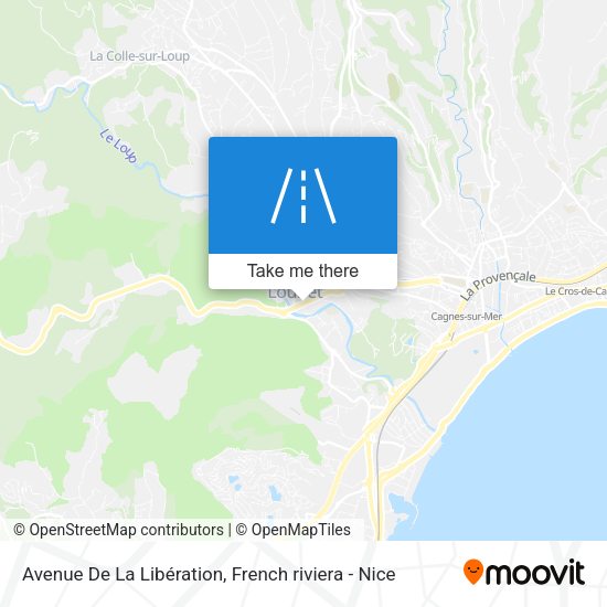 Avenue De La Libération map