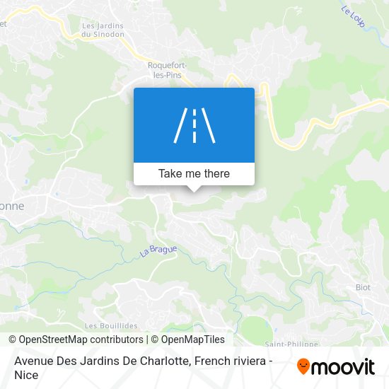 Avenue Des Jardins De Charlotte map