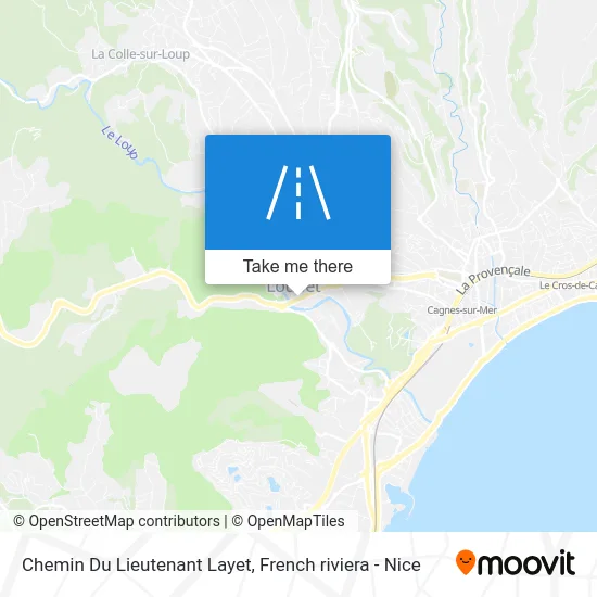 Chemin Du Lieutenant Layet map