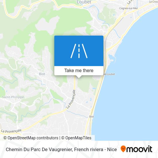 Chemin Du Parc De Vaugrenier map