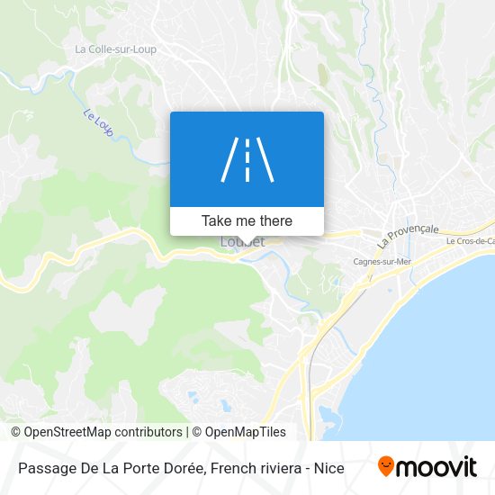 Passage De La Porte Dorée map