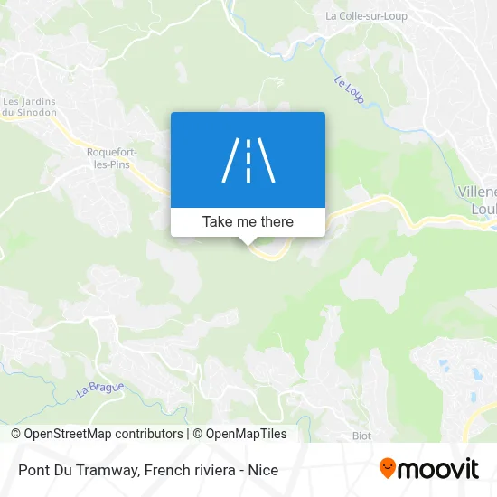 Pont Du Tramway map
