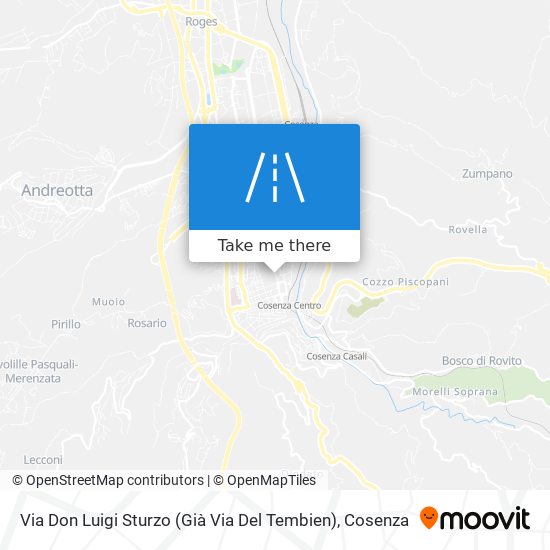 Via Don Luigi Sturzo (Già Via Del Tembien) map