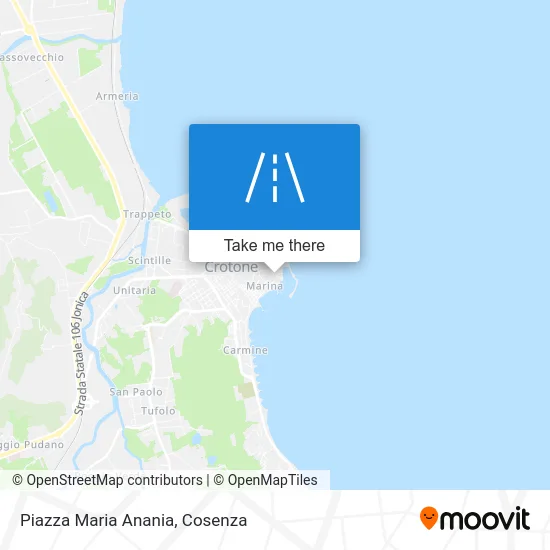 Maria Anania Square map