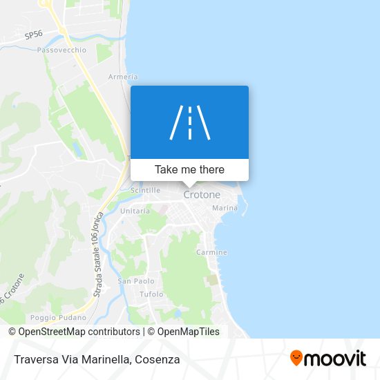Traversa Via Marinella map