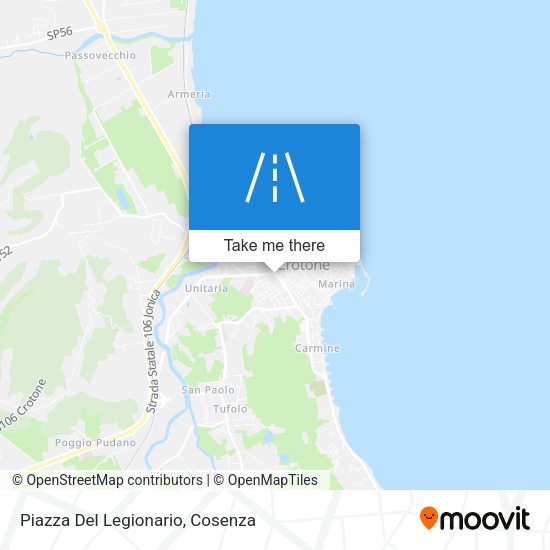 Piazza Del Legionario map