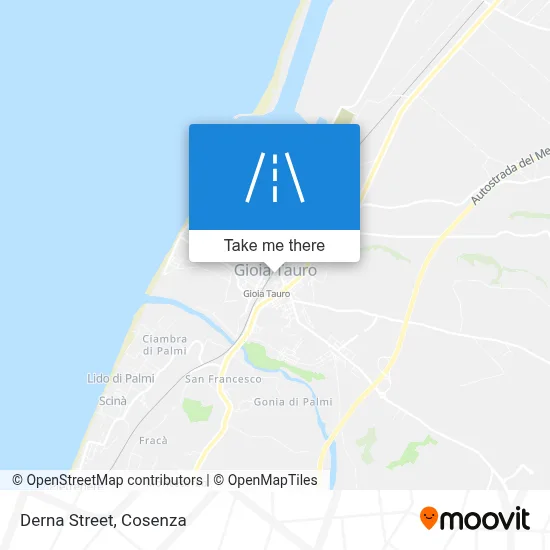 Derna Street map