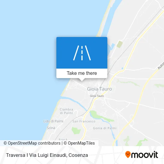 Traversa I Via Luigi Einaudi map