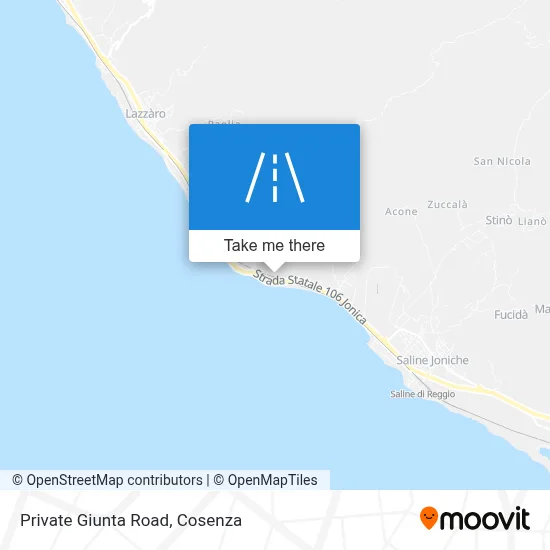 Private Giunta Road map