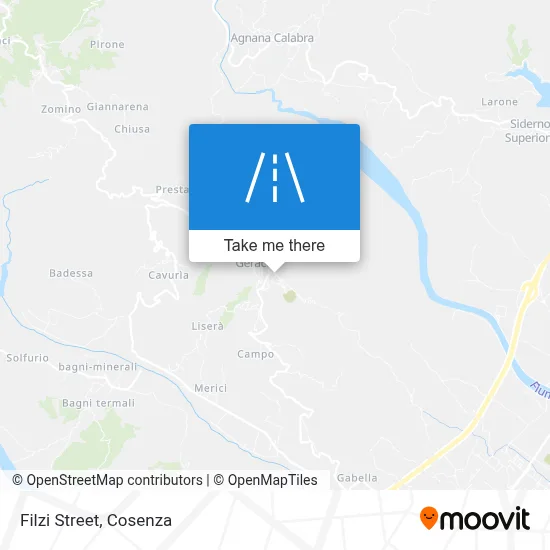 Filzi Street map