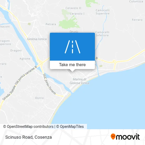 Scinuso Road map