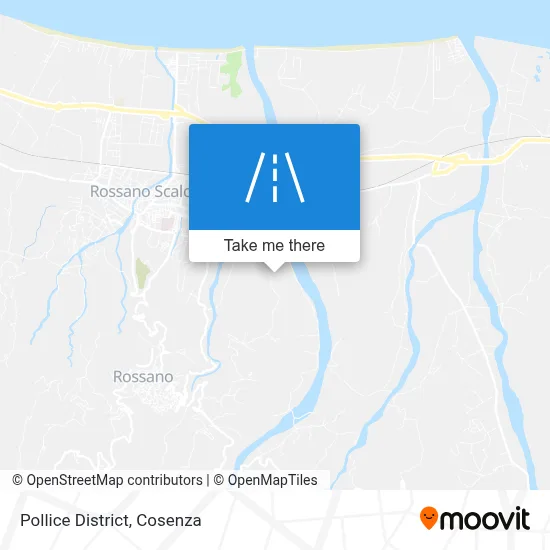 Pollice District map