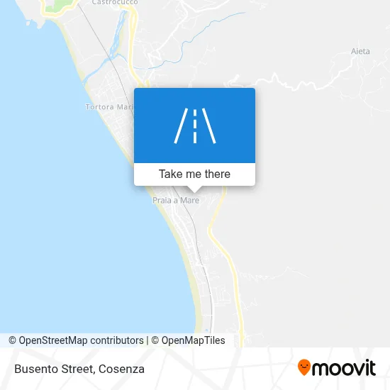 Busento Street map