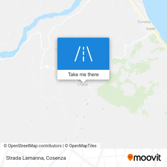 Strada Lamanna map