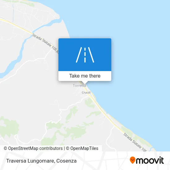 Traversa Lungomare map