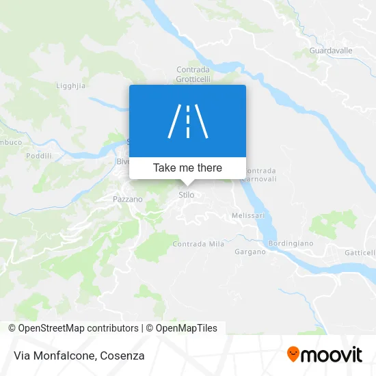 Via Monfalcone map
