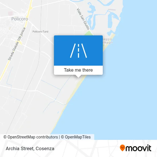 Archia Street map