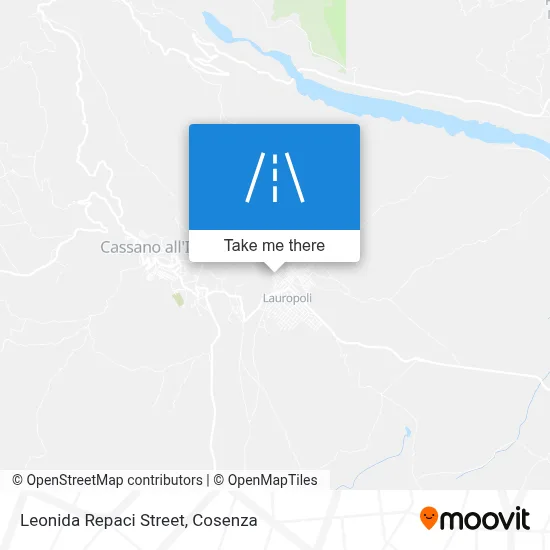 Leonida Repaci Street map