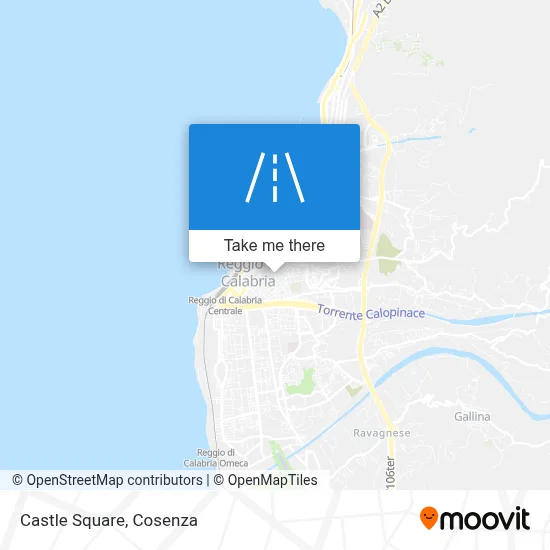 Castle Square map