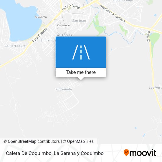 Caleta De Coquimbo map