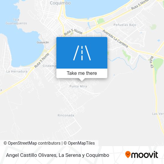 Mapa de Angel Castillo Olivares