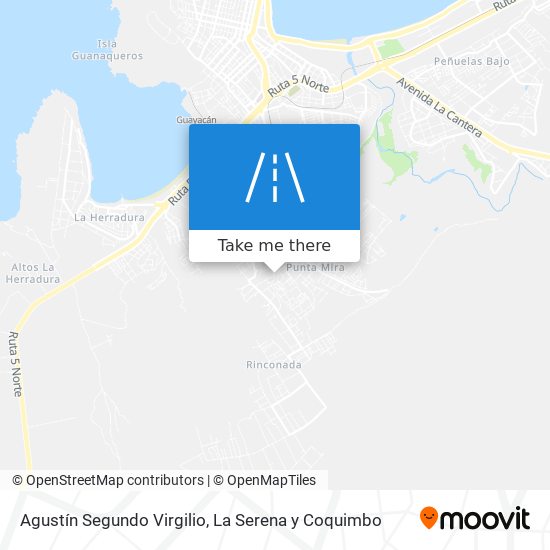 Mapa de Agustín Segundo Virgilio