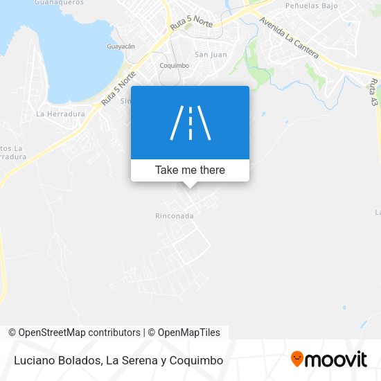Mapa de Luciano Bolados