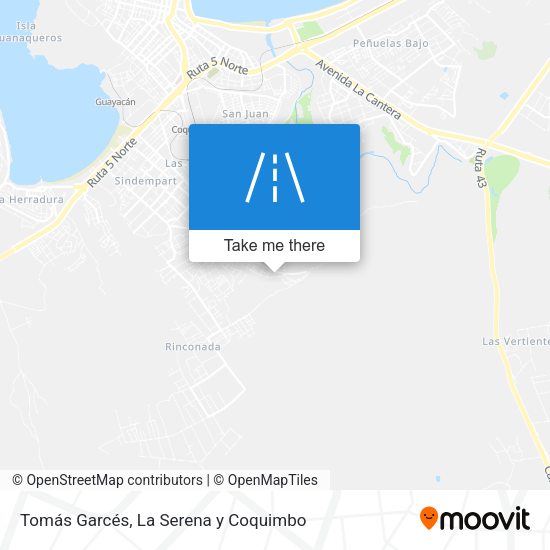Tomás Garcés map