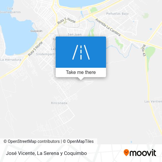 Mapa de José Vicente