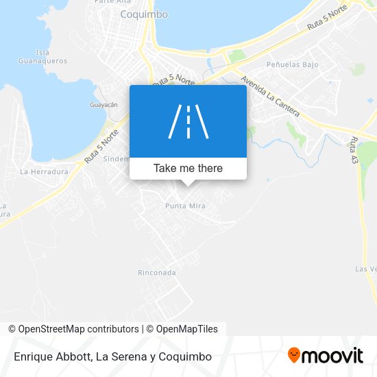Mapa de Enrique Abbott