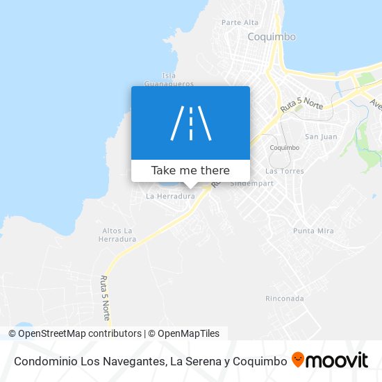 Condominio Los Navegantes map