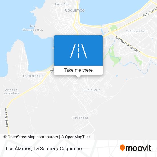 Los Álamos map