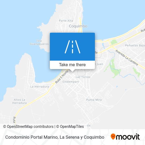 Condominio Portal Marino map