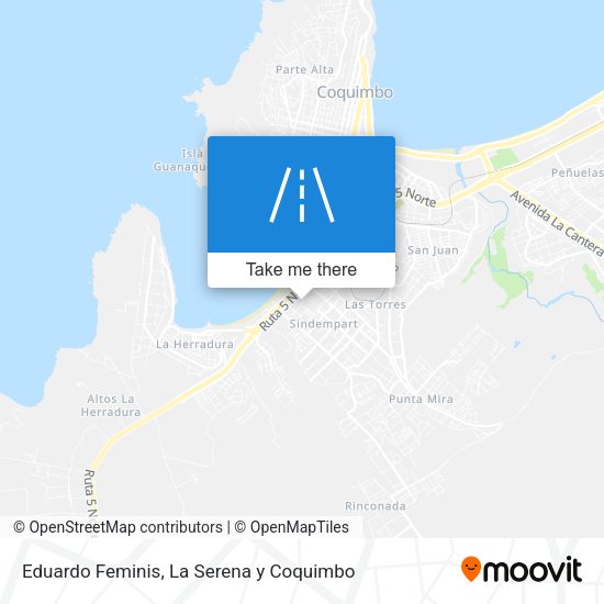 Eduardo Feminis map